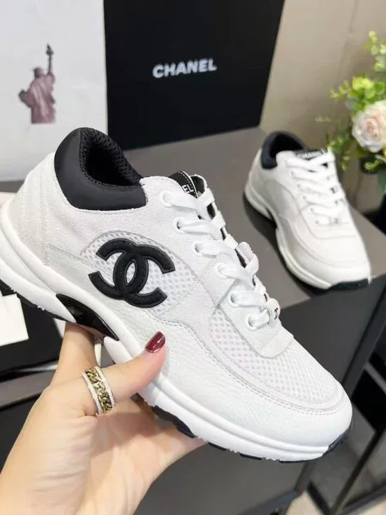 🎗️🎗️Chanel mesh double C casual sneakers🍈🍈 - Picture 4 of 8